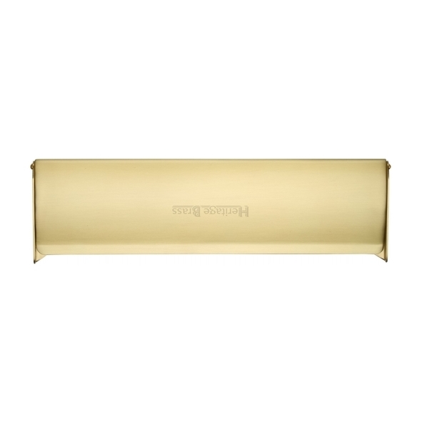 V860 299-SB • 299 x 086mm • Satin Brass • Heritage Brass Internal Letter Tidy